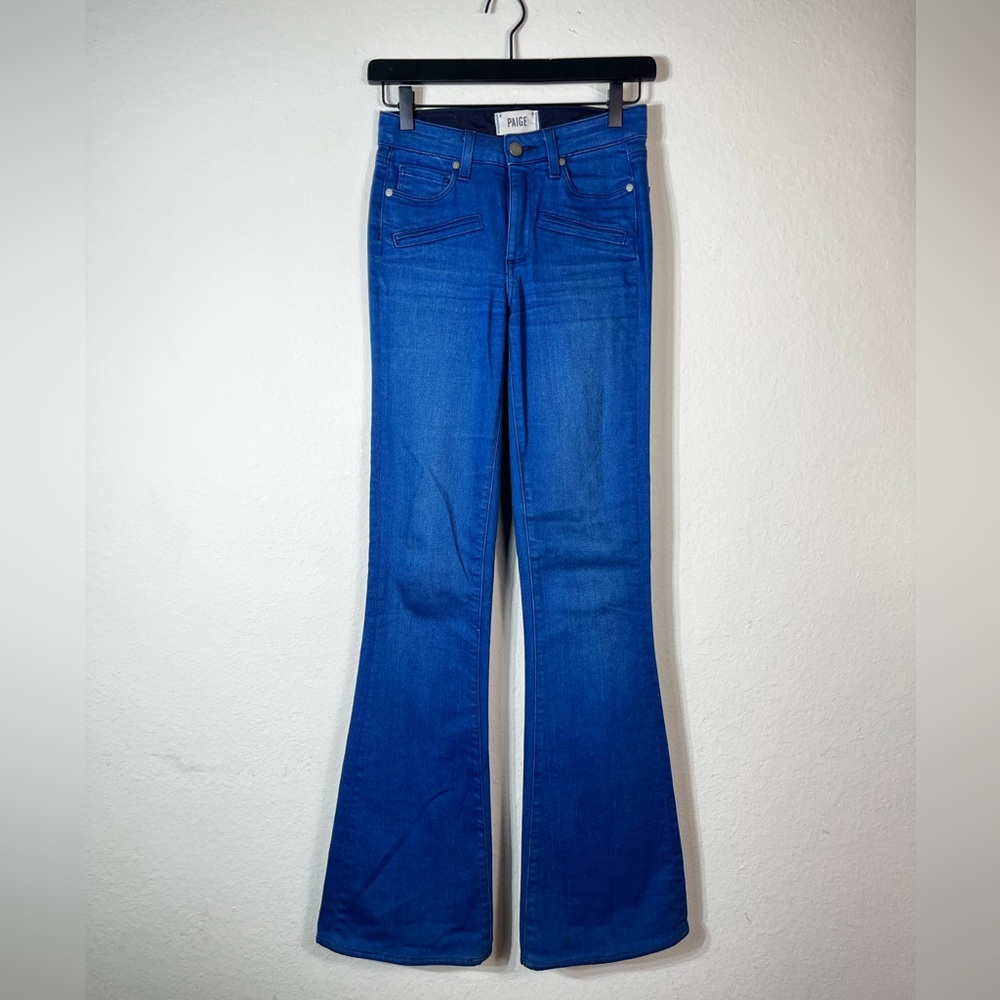Paige Women’s High Waisted Flared Jeans Sz 24